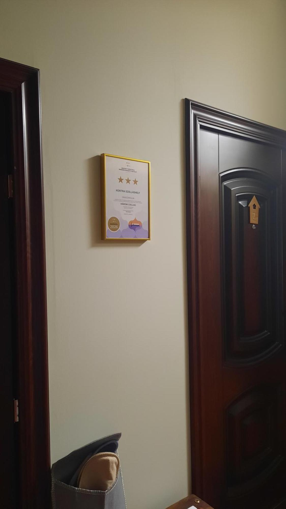 Kontra Szallashely Sandorfalva Экстерьер фото